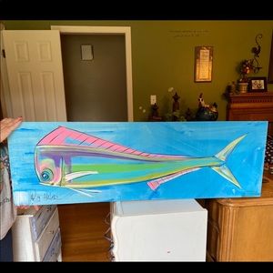 Fish wall art